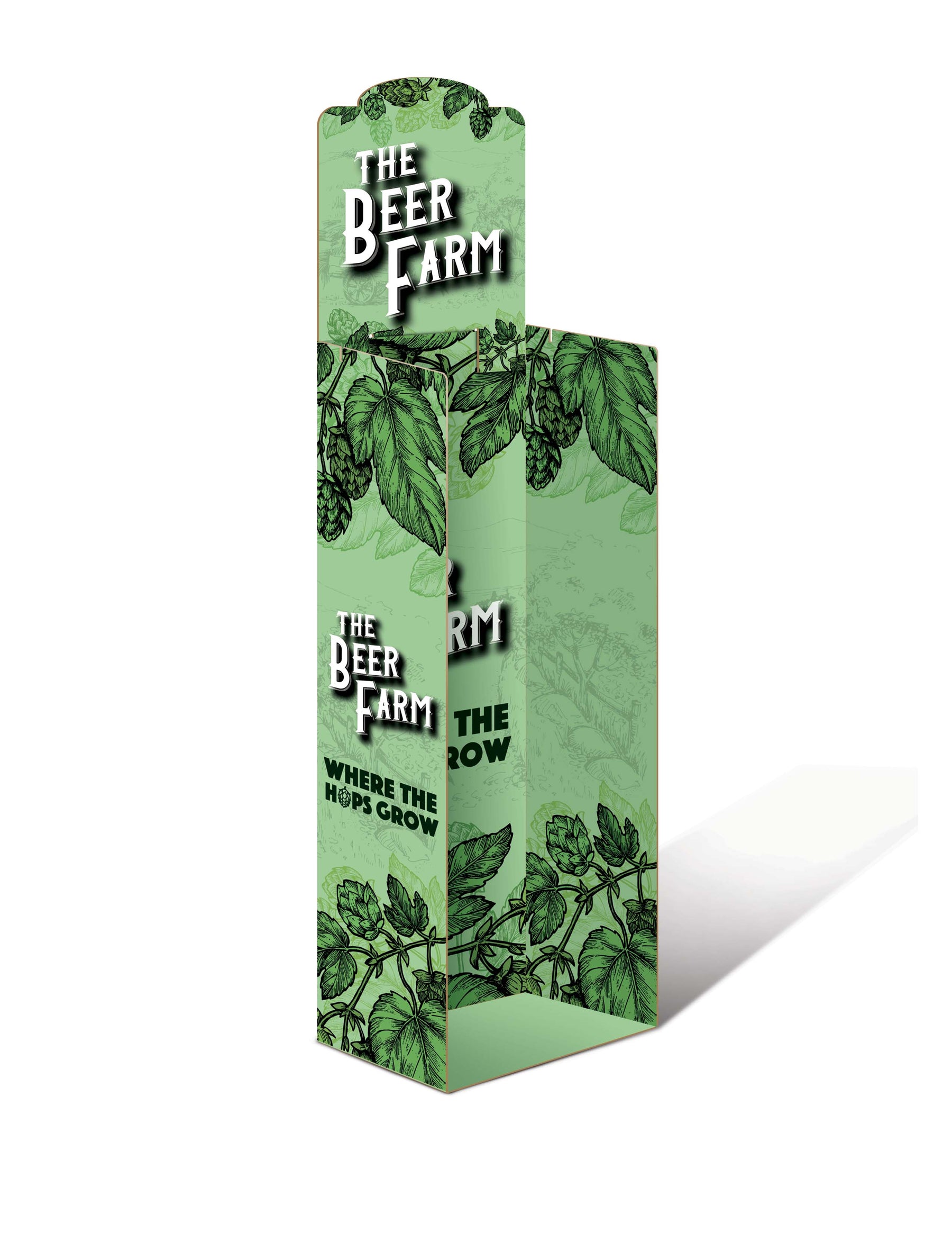 Make a Point to Sell More Beer with Custom Point of Purchase Displays