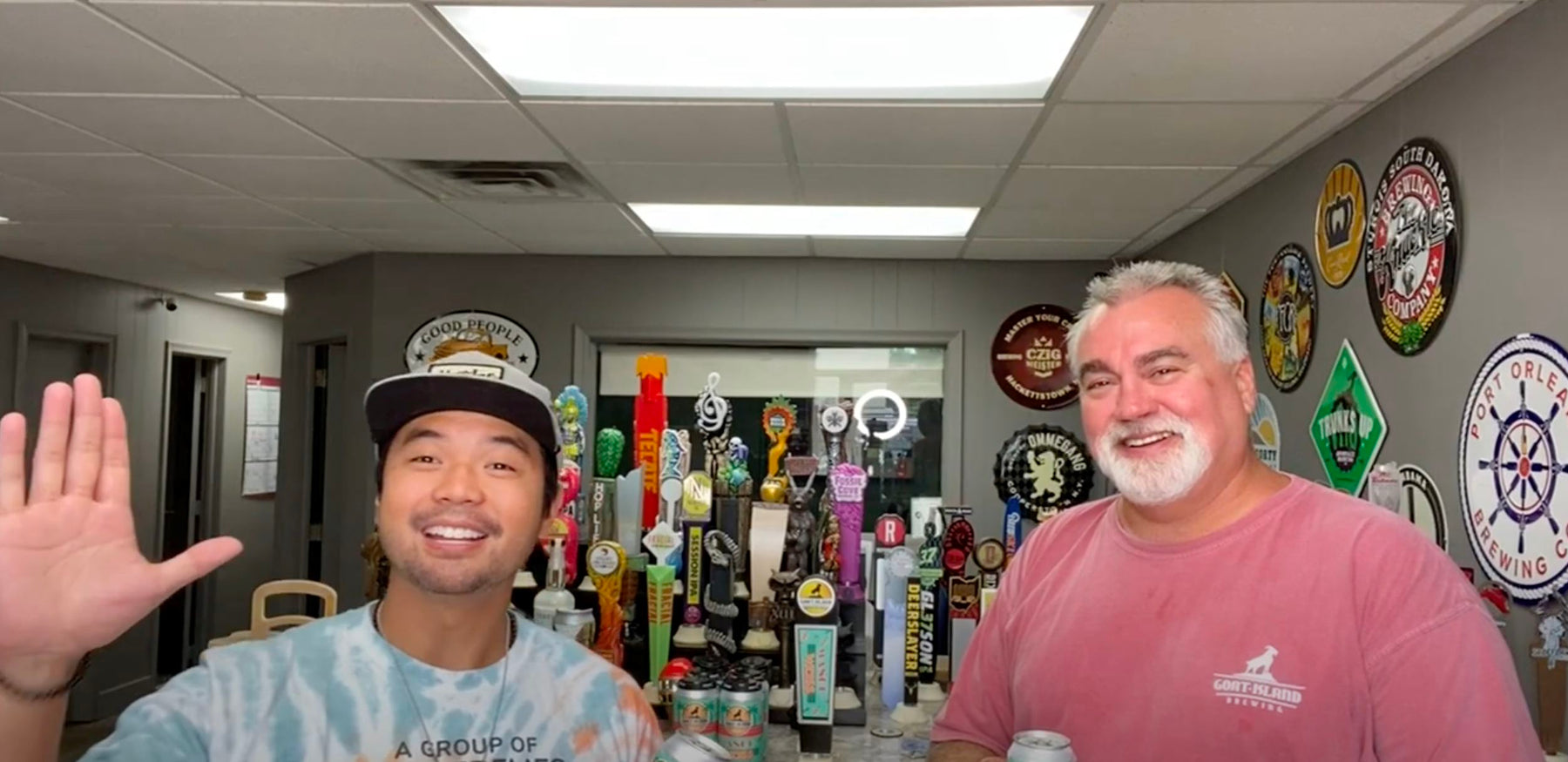 New Brews and Tap Handle News with Goat Island Brewing