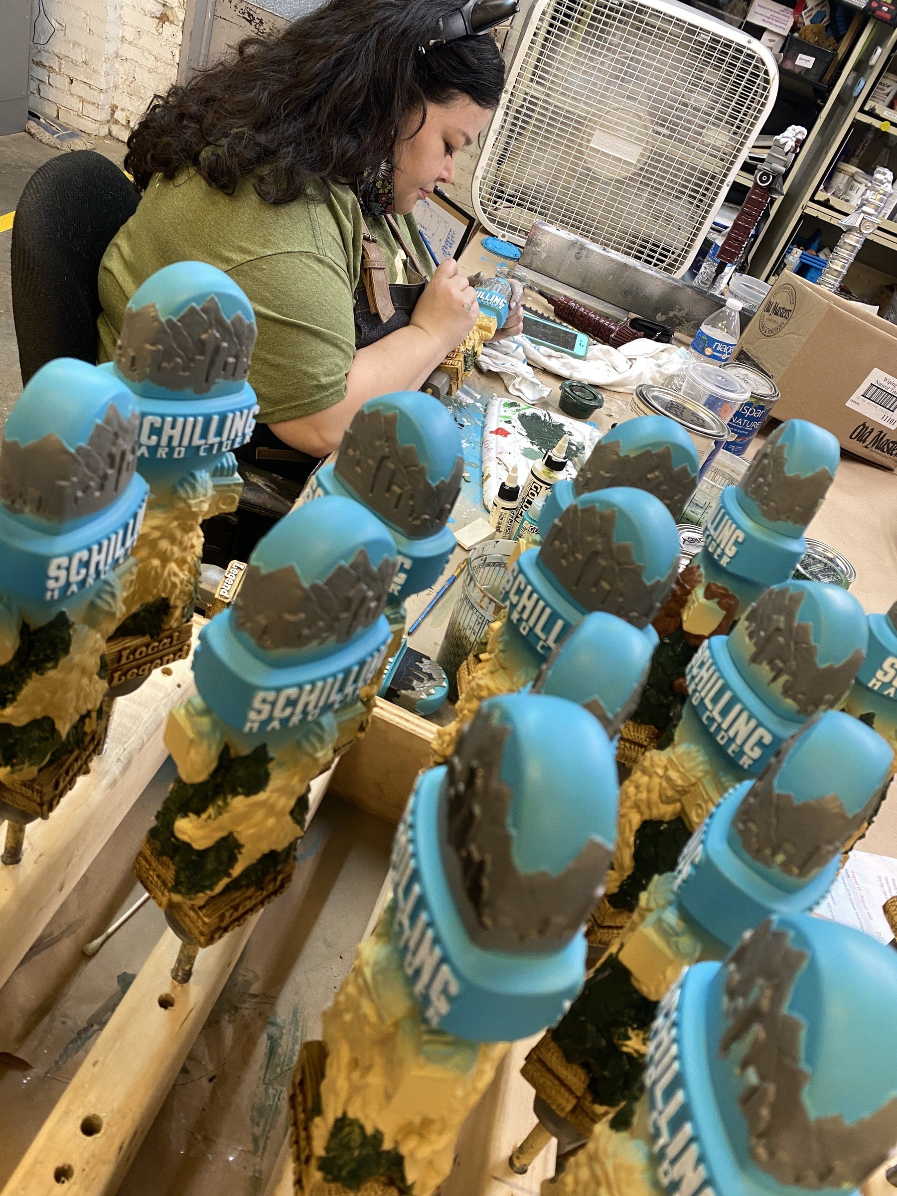 The Rumors are True...Schilling Hard Cider's Local Legend Tap Handle