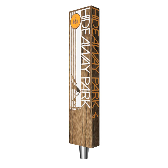 Semi-Custom flame-treated wooden tap handle (Plank) Tap Handles Steel City Tap