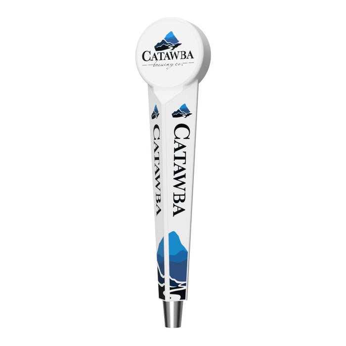 Semi-Custom Resin Beer Tap Handle (360) White Base Color Steel City Tap