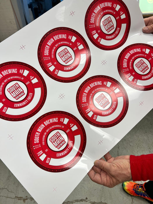 Copy of Keg collars two color waterproof plastic 7" Graphic Steel City Tap