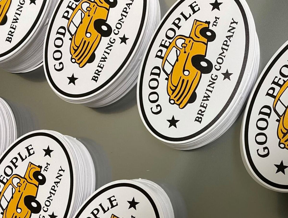 Custom-Cut Decals 5"x5" Decals Steel City Tap