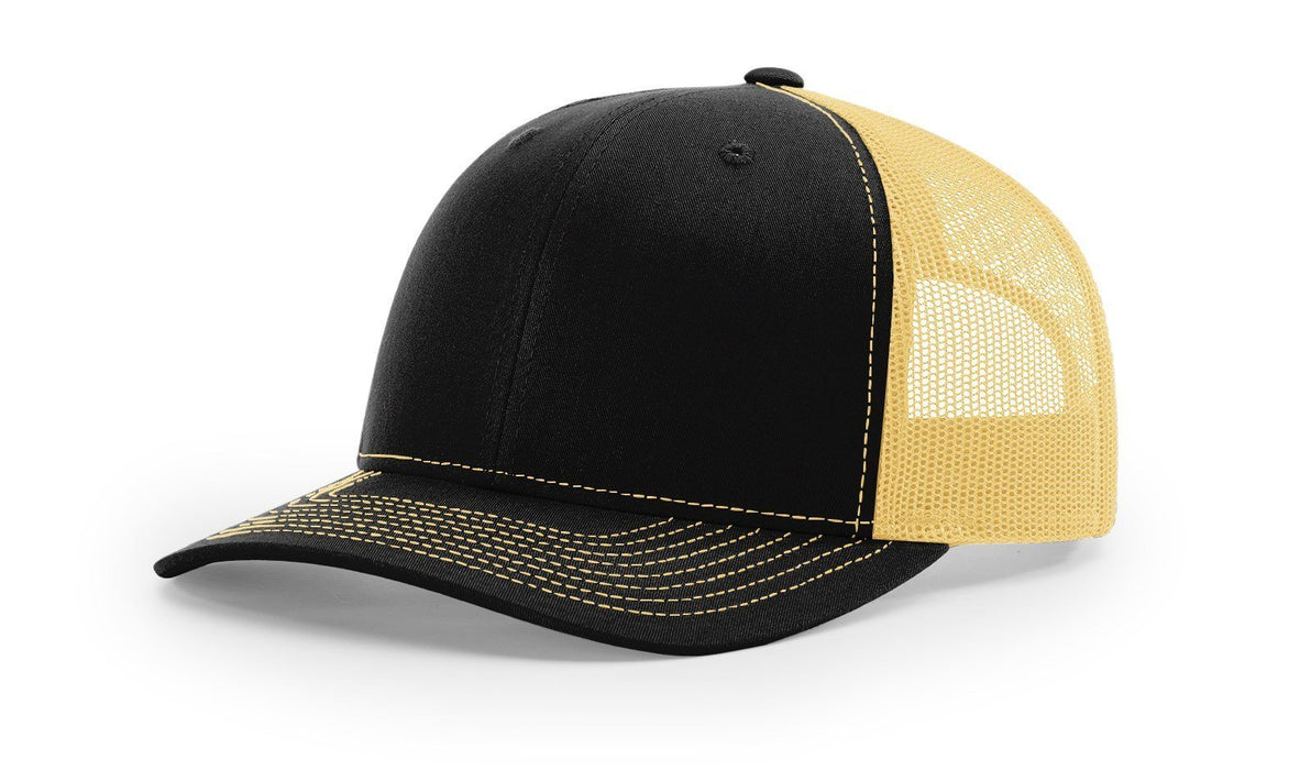 Richardson 112 Trucker Hat with Custom Embroidery HATS prestoembroidery