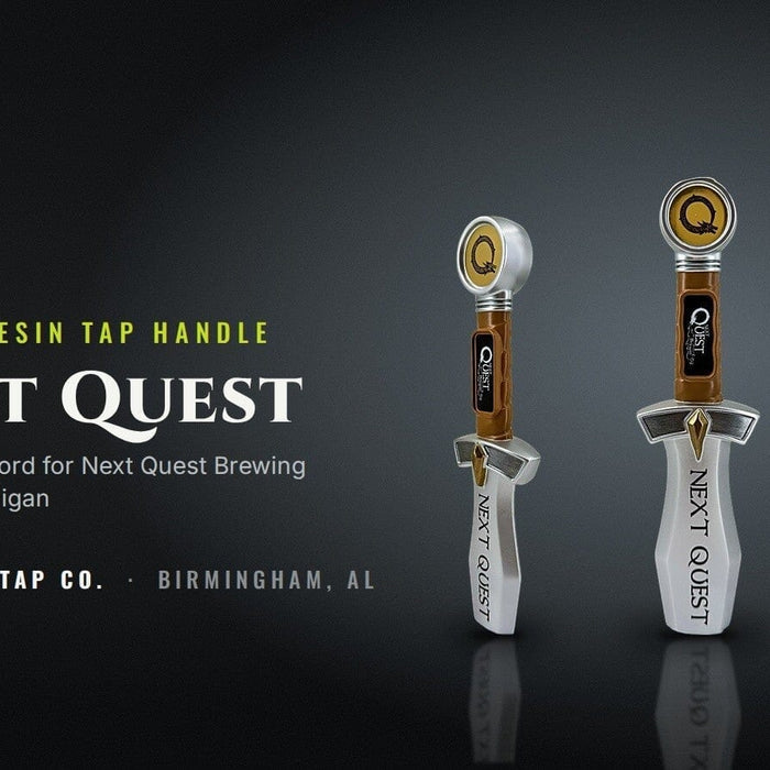 Custom Sword Tap Handle: How We Built Next Quest Brewing's Handle From Render to Bar