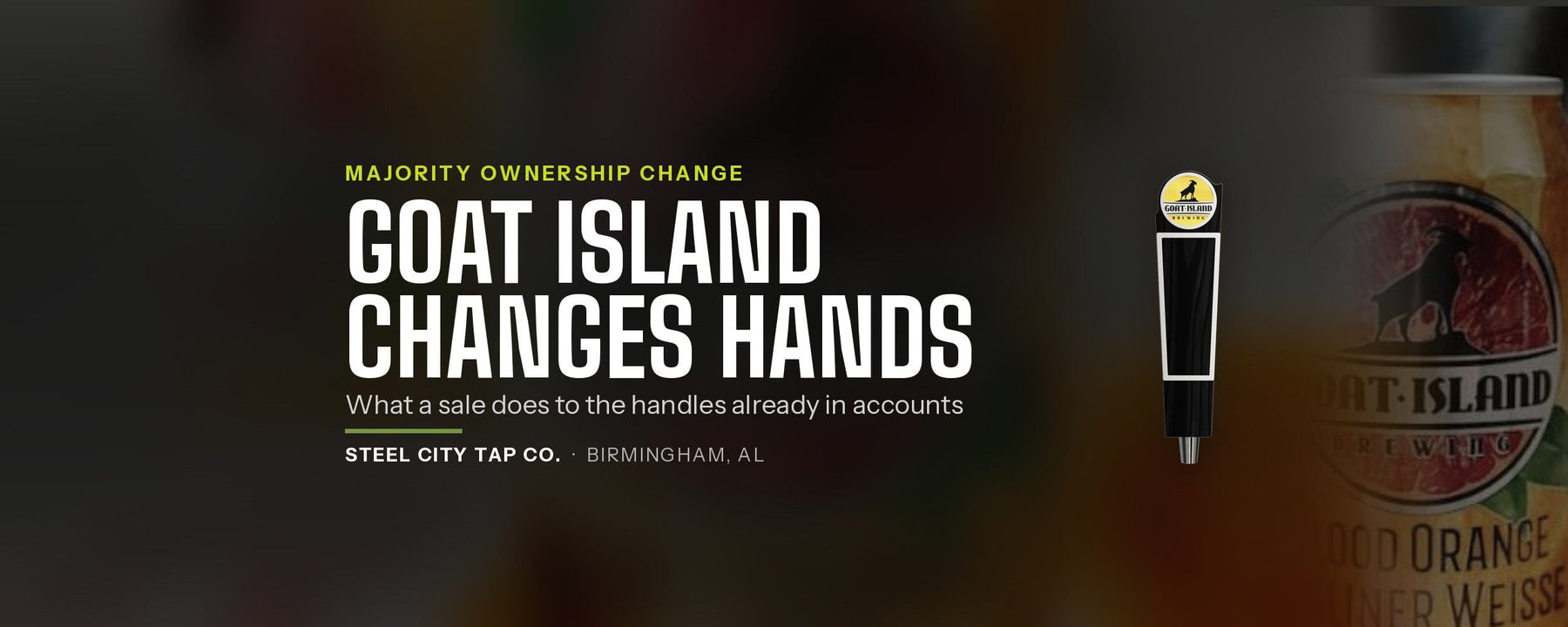 Goat Island Craft Brewery Changes Hands: What a Majority Sale Does to a Draft Program