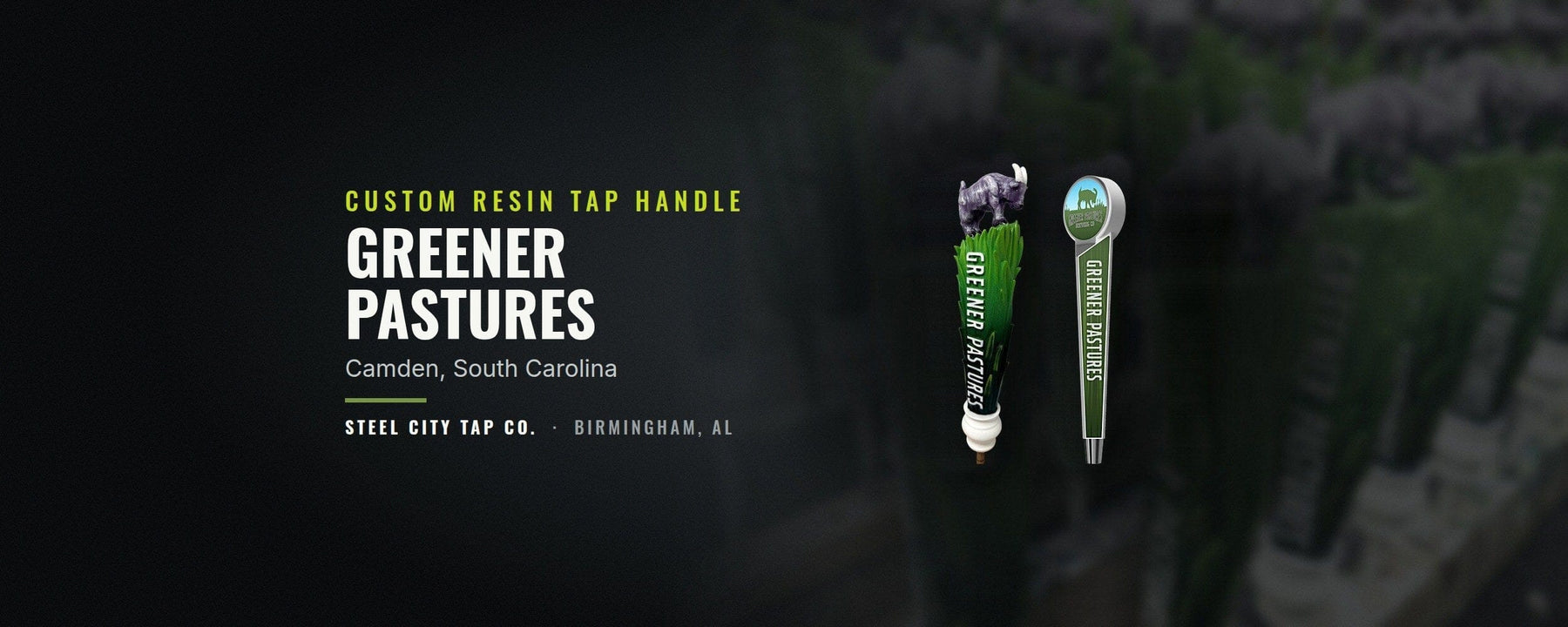 Goat Tap Handle: How Greener Pastures Brewing Went Into Distribution With One Handle