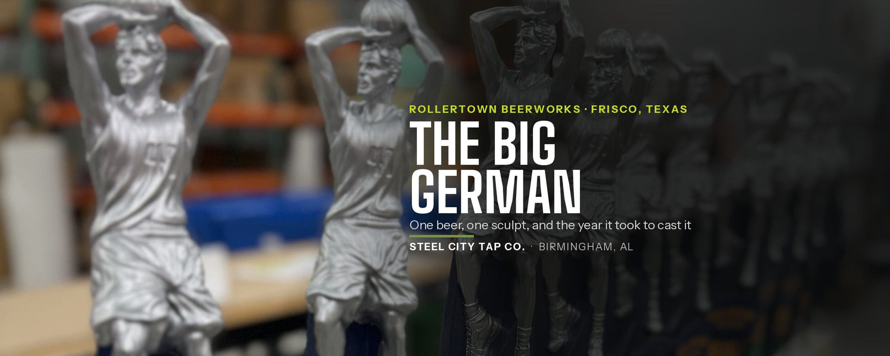 How a Sculpted Tap Handle Gets Made: Rollertown Beerworks and The Big German