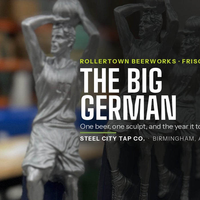 How a Sculpted Tap Handle Gets Made: Rollertown Beerworks and The Big German