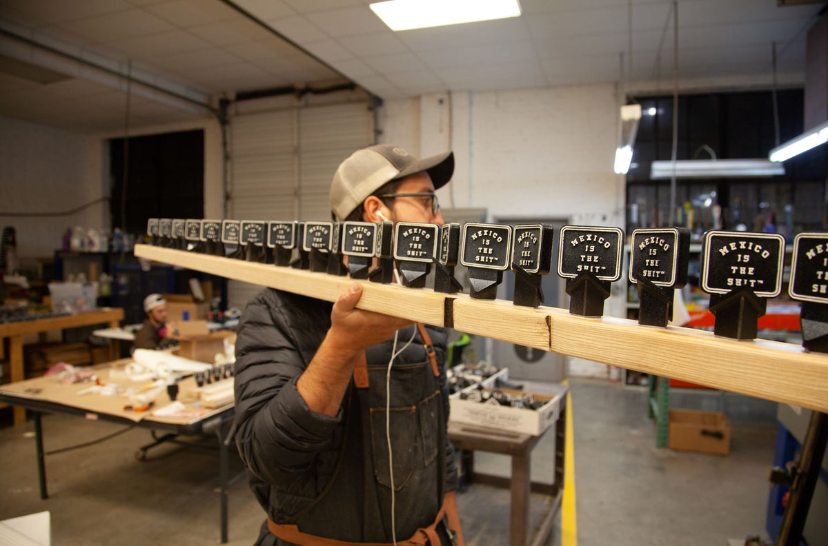 Custom Tap Handles and Chosen Brand — Steel City Tap