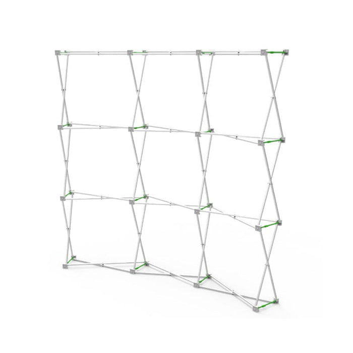 10' Fabric Pop Up Display (Curve) Pop-Up Display Steel City Tap 