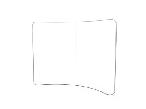 10' Tube Curved Fabric Display Display Stand Steel City Tap 