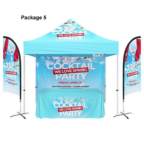 10'x10' Custom Tent Packages #5 Tent Package Steel City Tap 
