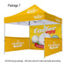 10'x10' Custom Tent Packages #7 Tent Package Steel City Tap 
