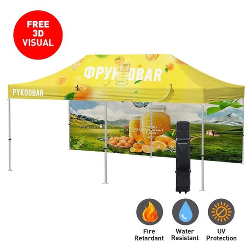 10'x20' Custom Tent Packages #5 Tent Package Steel City Tap 