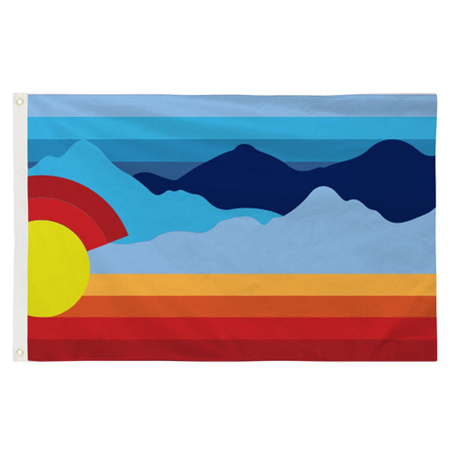 2' x 3' Custom Pole Flag (Double-sided) Flag Steel City Tap 