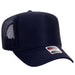OTTO 39-165 custom embroidered trucker hat, Navy