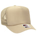 OTTO 39-165 custom embroidered trucker hat, Khaki