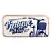 Custom Bicycle Plate 2" x 5.25", Embossed Aluminum tin tacker, full color, Steel City Tap Co.