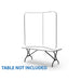 6' Tube Curved Fabric Display Display Stand Steel City Tap 