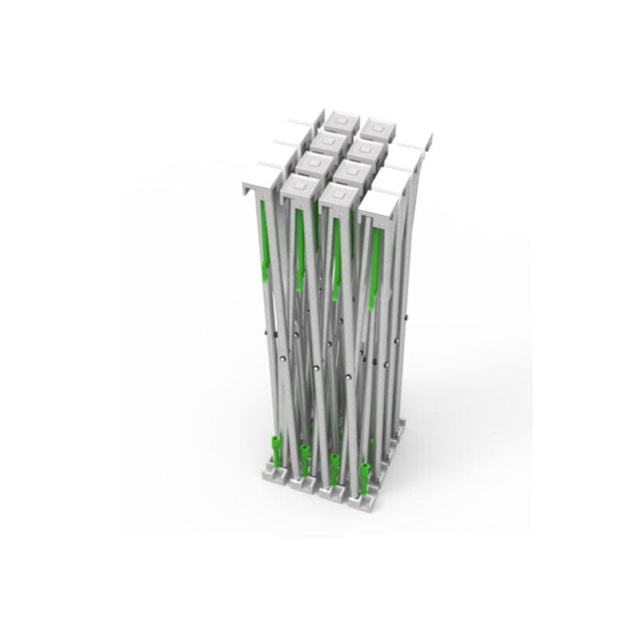 8' Fabric Pop Up Display (Curve) Pop-Up Display Steel City Tap 