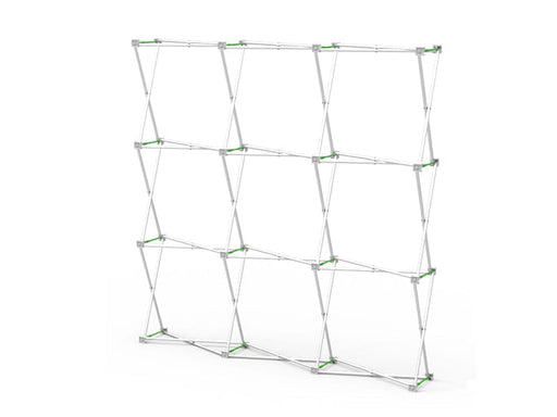 8' Fabric Pop Up Display (Straight) Pop-Up Display Steel City Tap 