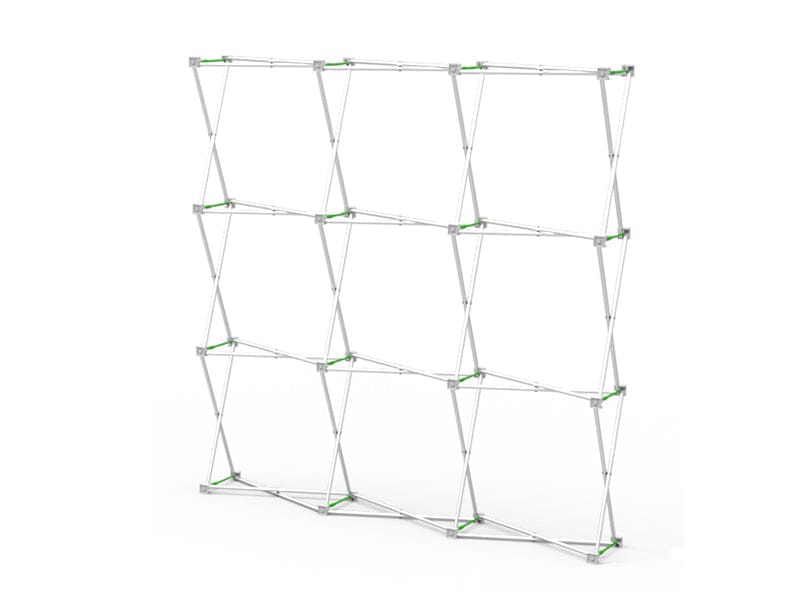 8' Fabric Pop Up Display (Straight) Pop-Up Display Steel City Tap 