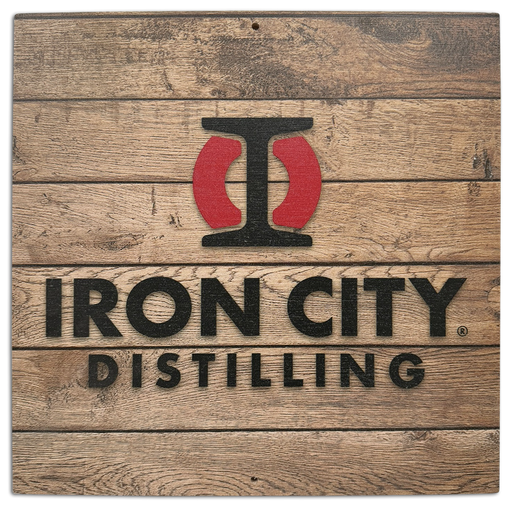Custom 12" x 12" Birch, Full Color wood sign, full color, Steel City Tap Co.