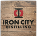 Custom 12" x 12" Birch, Full Color wood sign, full color, Steel City Tap Co.
