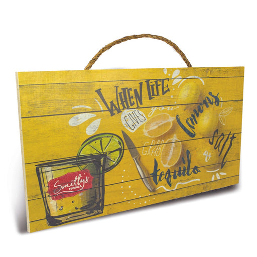 Custom 12" x 19" MDF with Rope, Full Color wood sign, full color, Steel City Tap Co.