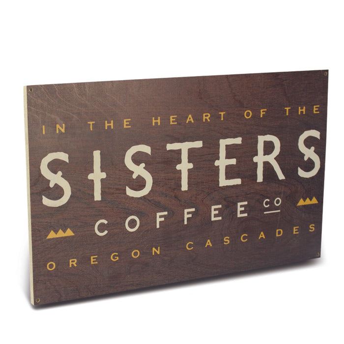 Custom 12" x 19" MDF with Rope, Full Color wood sign, full color, Steel City Tap Co.