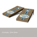 Custom Branded Cornhole Set 2' x 4' x 3" (comes with two boards) mws_apo_generated Steel City Tap Default Title #MWS Options 2 