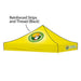Premium Aluminum 10' Tent Kit (Full-Bleed Dye Sublimation) 17" Valance Pop-Up Tent Steel City Tap 