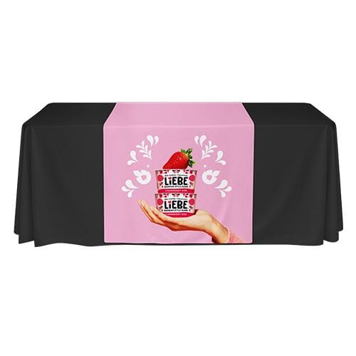 Premium Table Runner (Full-Color Dye Sublimation, Full Bleed) Table Cover Steel City Tap 