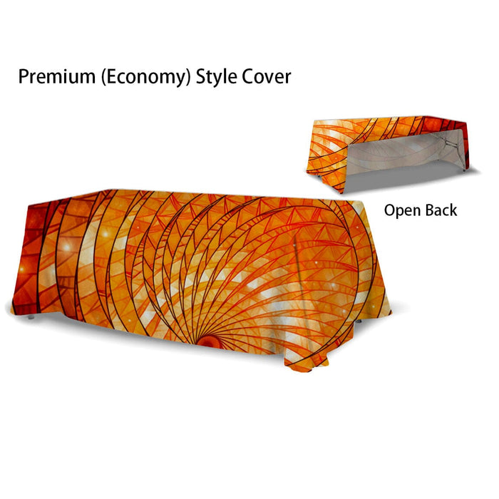 Premium Table Throw (Full-Color Dye Sublimation, Full Bleed) Table Cover Steel City Tap 