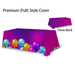 Premium Table Throw (Full-Color Dye Sublimation, Full Bleed) Table Cover Steel City Tap 