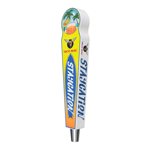 Semi-Custom White Wooden Tap Handle (Head and shoulders) Tap Handles Steel City Tap 