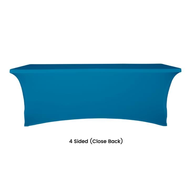 Stretch Table Cover (Full-Color Dye Sublimation, Full Bleed) Table Cover Steel City Tap 