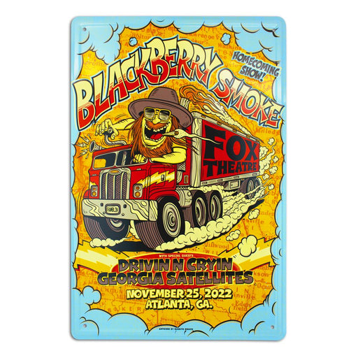 Tin Tackers - 12" x 18" Rectangle Sign, Embossed Aluminum Tin Tacker Steel City Tap Co. 