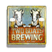 Tin Tackers - 16" x 16" Square Sign, Embossed Aluminum Tin Tacker Steel City Tap Co. 
