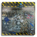 Tin Tackers - 24" x 24" Square Sign, Embossed Aluminum Tin Tacker Steel City Tap Co. 