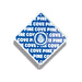 Tin Tackers - 6" Mini Square Sign, Embossed Aluminum Tin Tacker Steel City Tap Co. 