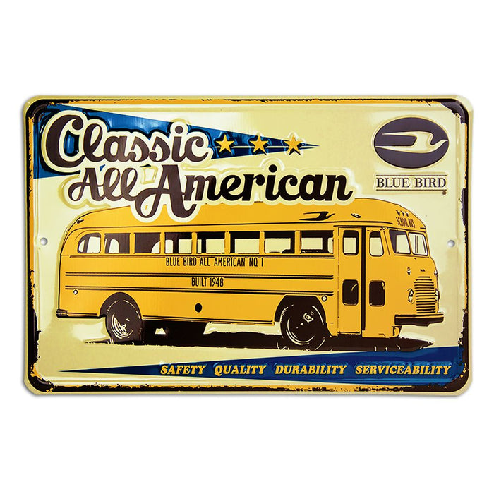 Tin Tackers - 8" x 12" Rectangle Sign, Embossed Aluminum Tin Tacker Steel City Tap Co. 