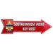 Tin Tackers - Arrow Sign 15", Embossed Aluminum Tin Tacker Steel City Tap Co. 