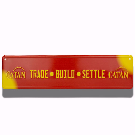 Tin Tackers - European License Plate 4" x 20", Embossed Aluminum Tin Tacker Steel City Tap Co. 