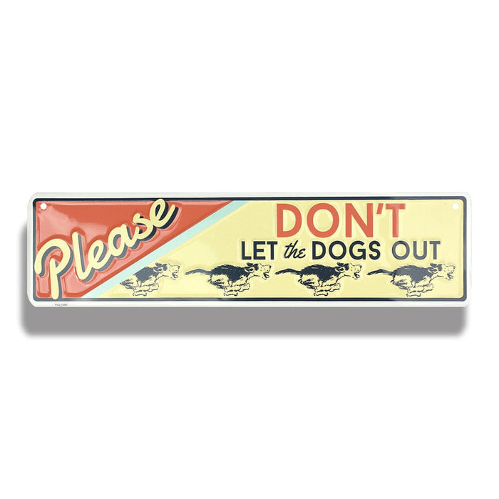 Tin Tackers - Mini Street Sign 3.25" x 14.25", Embossed Aluminum Tin Tacker Steel City Tap Co. 