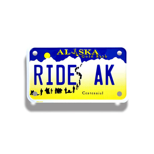 Tin Tackers - Motorcycle Plate, Embossed Aluminum Tin Tacker Steel City Tap Co. 