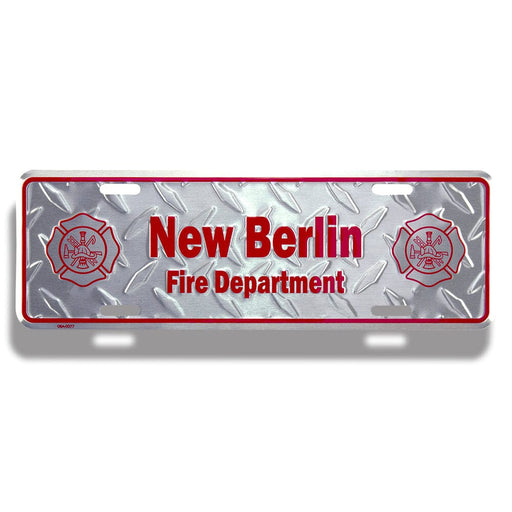Tin Tackers - Rider Plate 3.25" x 11", Embossed Aluminum Tin Tacker Steel City Tap Co. 