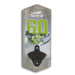 Wood Bottle Opener Sign - 4" x 10" Birch, Full Color Wood Sign Steel City Tap Co. 
