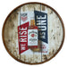 Wood Quarter Barrel Head Sign - 22", Full Color Wood Sign Steel City Tap Co. 